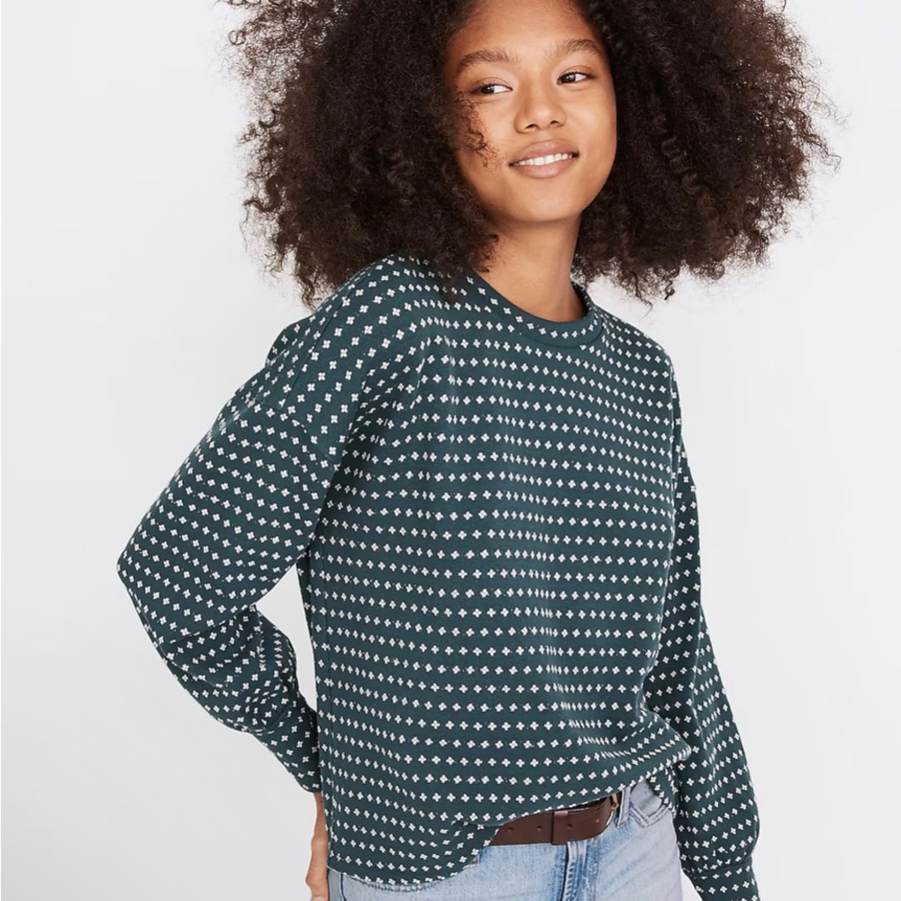 Madewell Floral top
